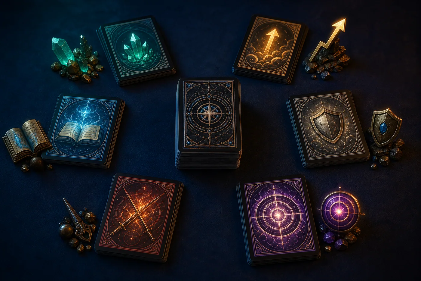 Auditoría visual de las funciones de un mazo Commander
