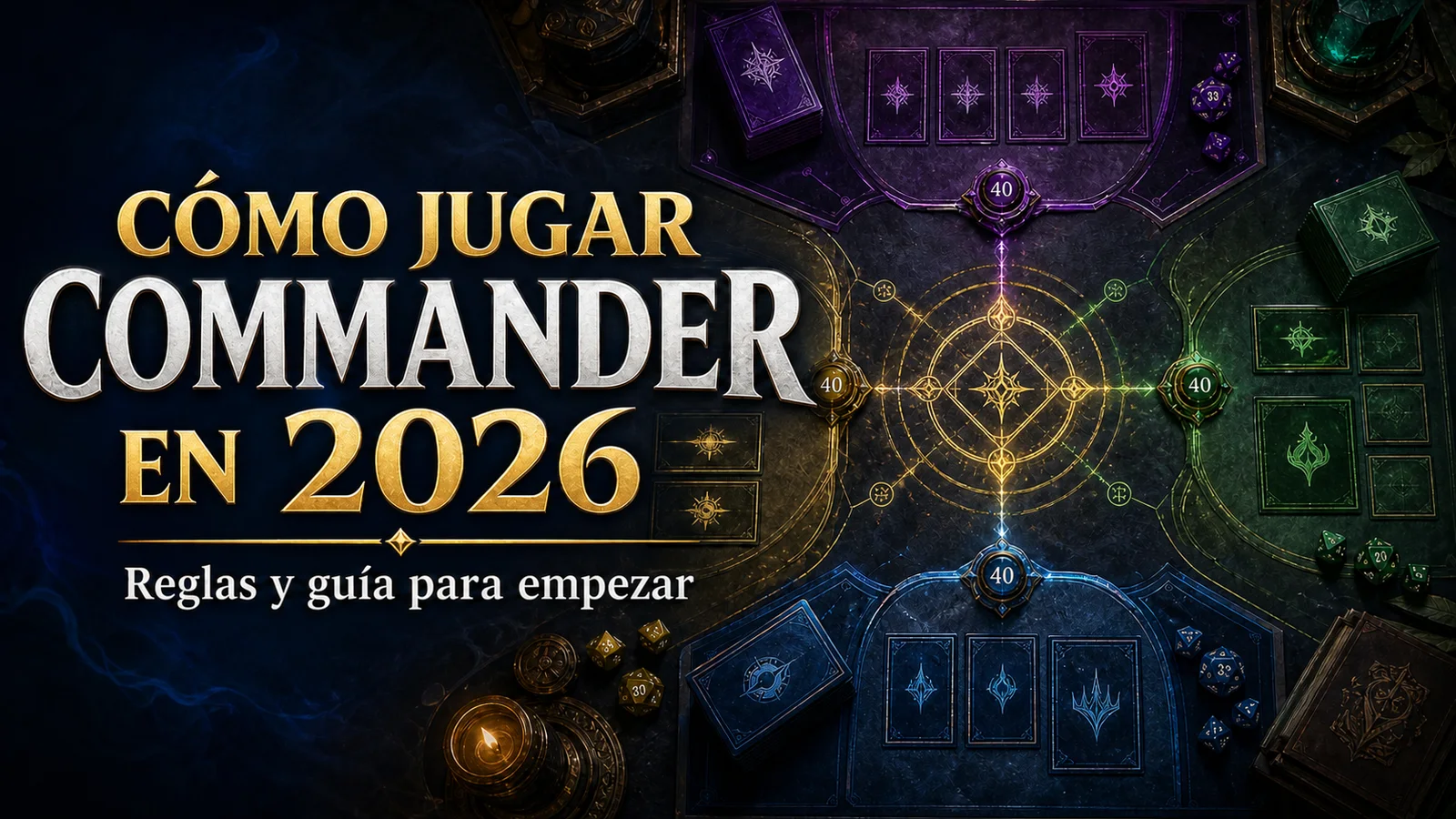 Cómo jugar Commander en 2026: reglas y guía para empezar