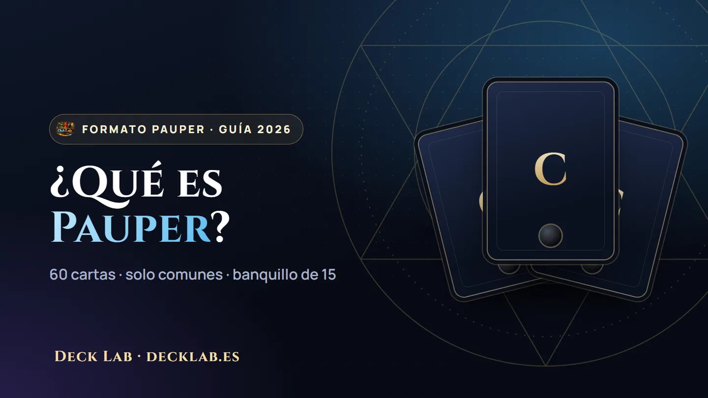 Qué es Pauper en Magic: reglas, cartas legales y cómo empezar