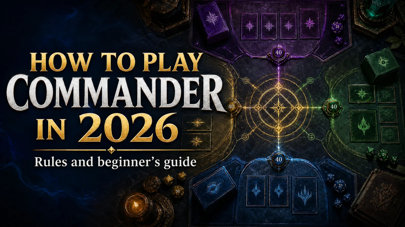 How to Play Commander in 2026: Rules and Starter Guide